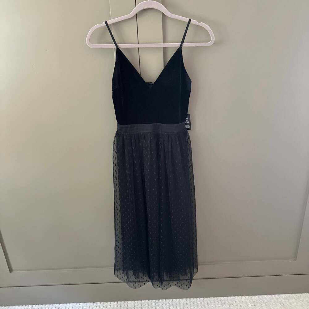 Express NWT tulle and velvet dress size XS